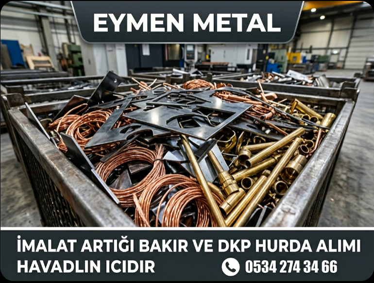 Bakırcılar Sanayi Sitesi ve Beylikdüzü OSB fabrikalarından çıkan yüksek değerli bakır hurdaları sarı pirinç ve DKP sac fireleri Eymen Hurdacılık 0534 274 34 66
